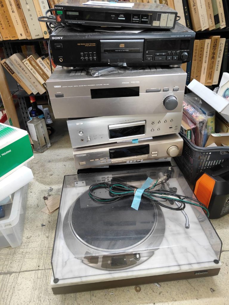 オーディオ機器の買取